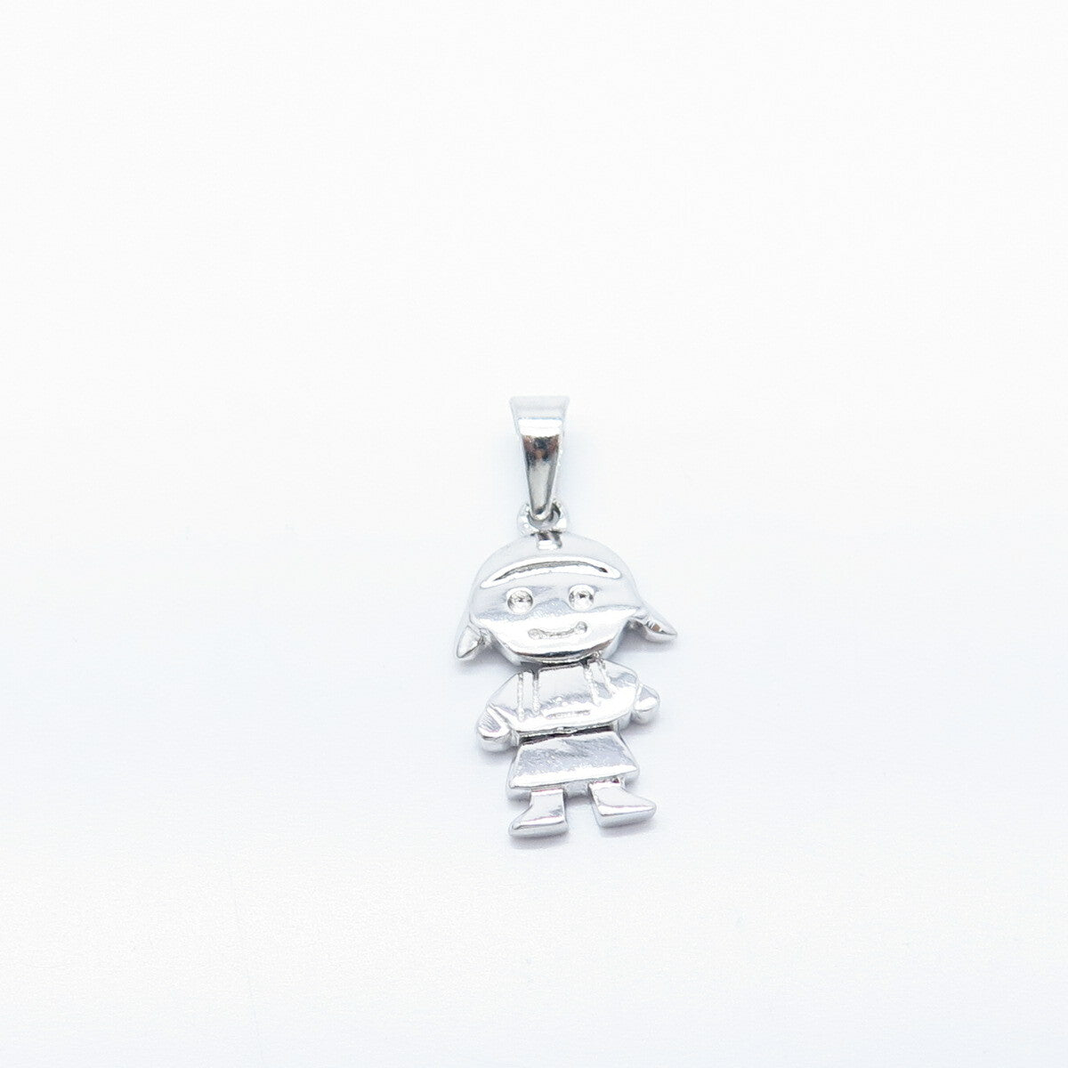 925 Sterling Silver Girl Pendant