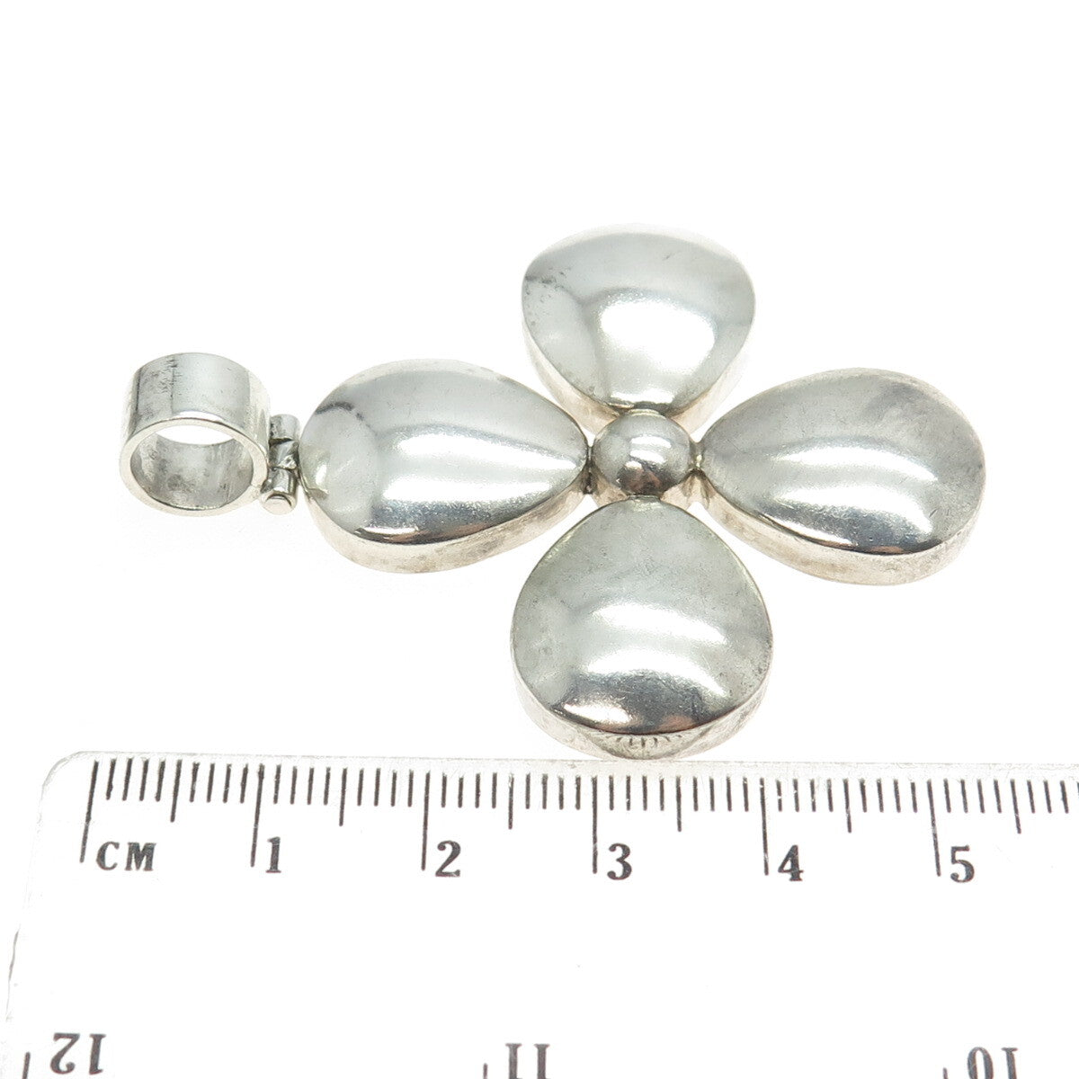950 Silver Vintage Cross Pendant