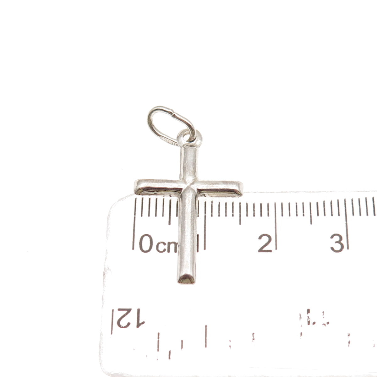 925 Sterling Silver Italy Cross Religious Charm Pendant