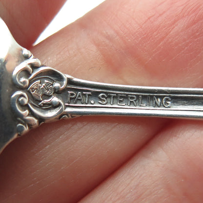 SIMPSON HALL & MILLER 925 Sterling Silver Antique 1898 Warwick Coffee Spoon