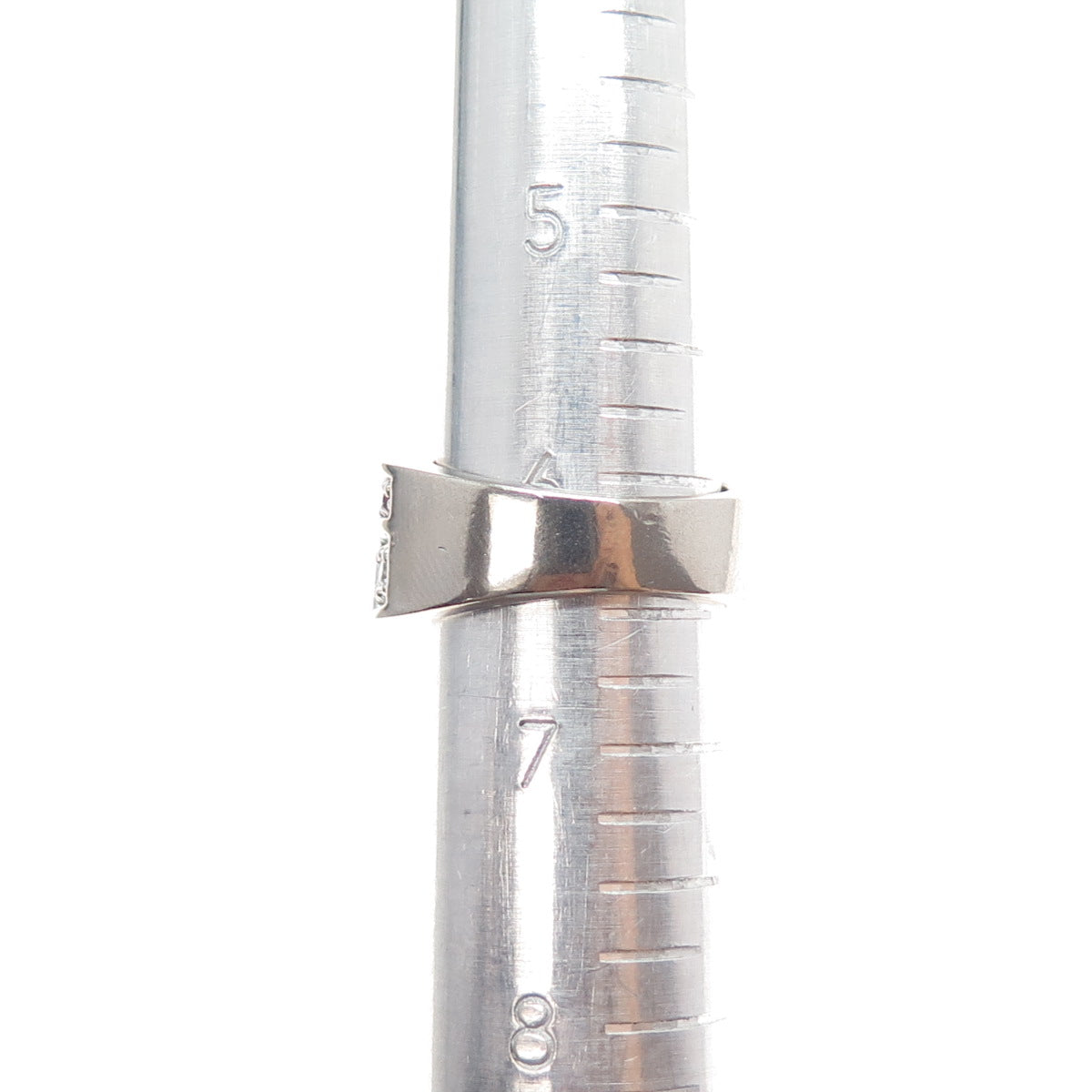 925 Sterling Silver Round-Cut Lab-Created Ruby & C Z Ring Size 6.5