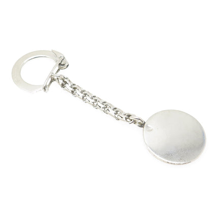 925 Sterling Silver Vintage Mexico Mayan Calendar Oxidized Key Chain