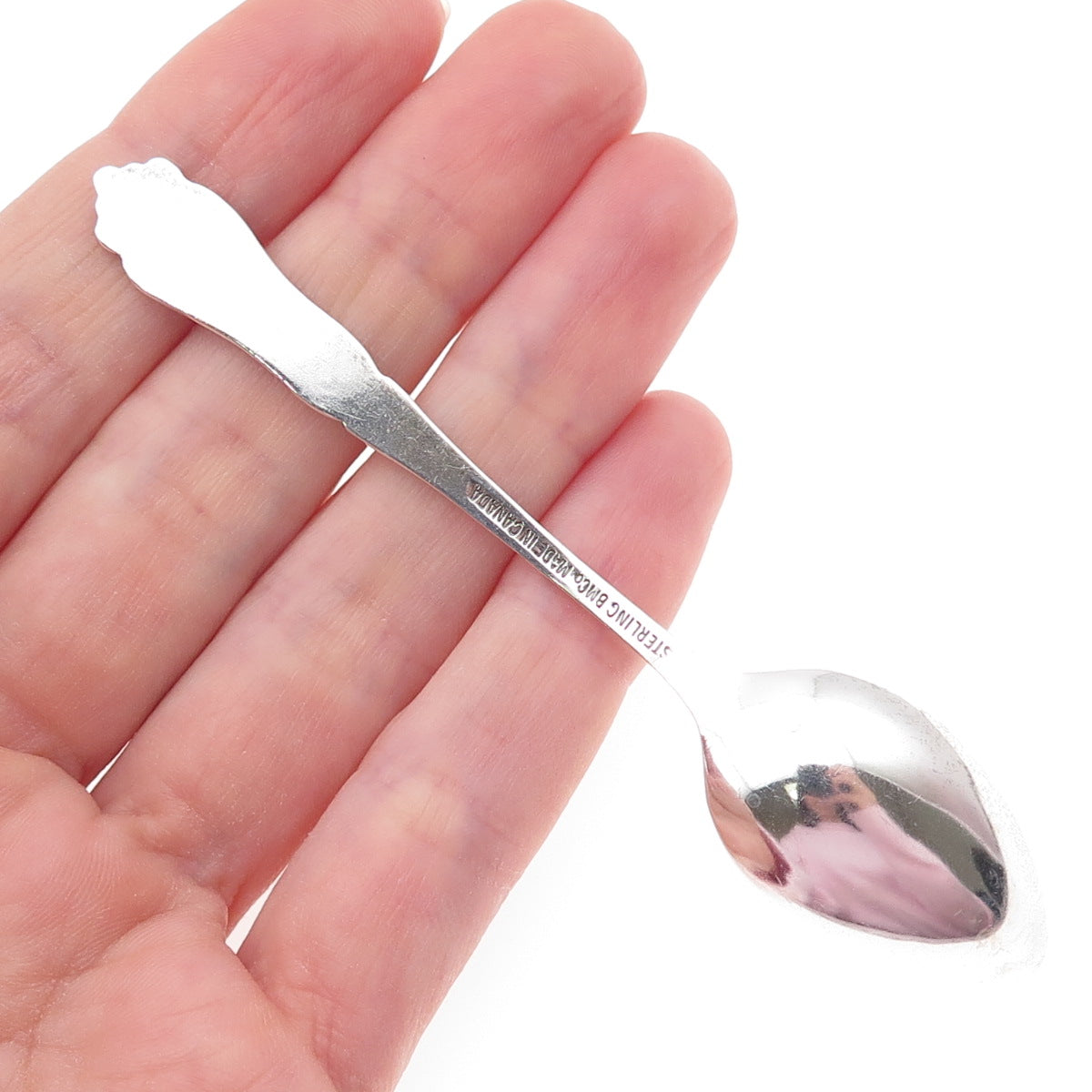 Breadner & Co. 925 Sterling Silver Antique Art Deco Montreal Coffee Spoon