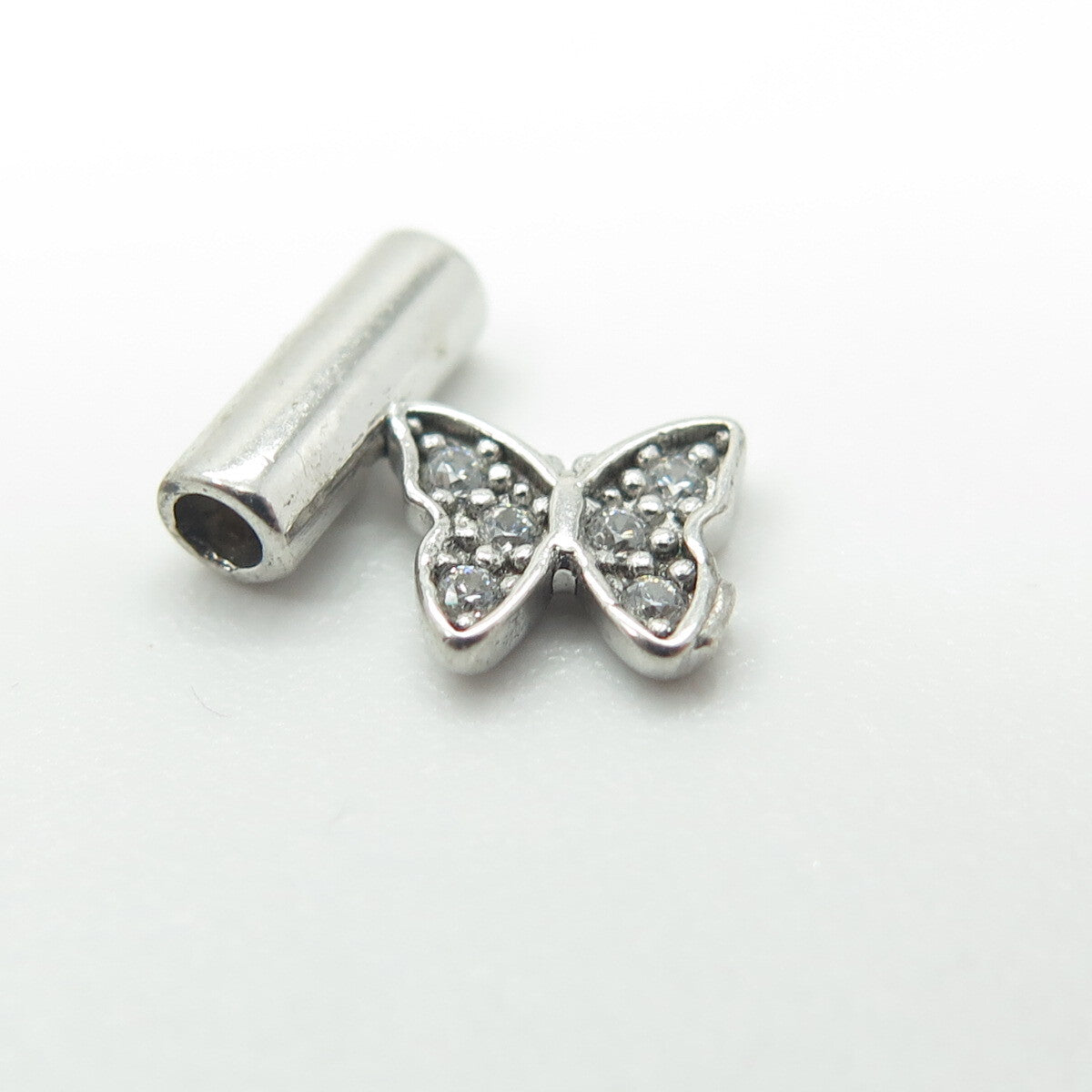 NOMINATION Italy 925 Sterling Silver C Z Butterfly SeiMia Pendant