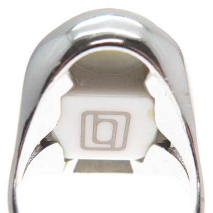 BLQ Basiq Jewelry 925 Sterling Silver Real Moonstone Statement Ring Size 7.75