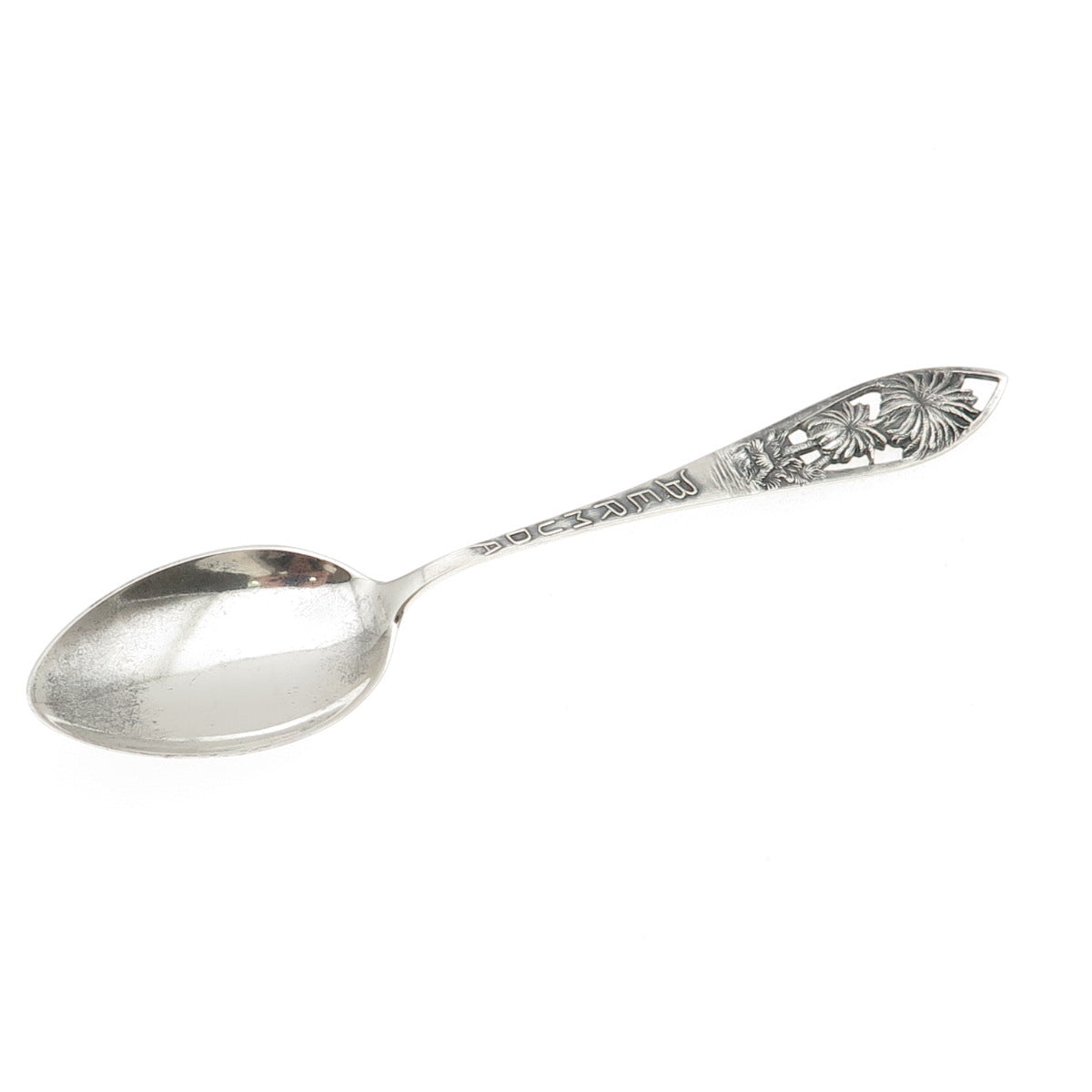 CHARLES M. ROBBINS 925 Sterling Silver Antique Art Deco Bermuda Coffee Spoon