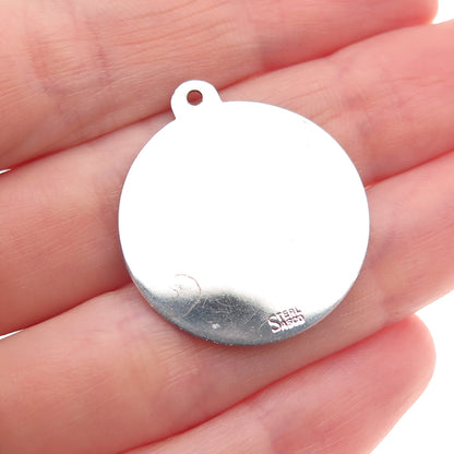 Sasco 925 Sterling Silver Vintage Casino Reno Nevada Charm Pendant