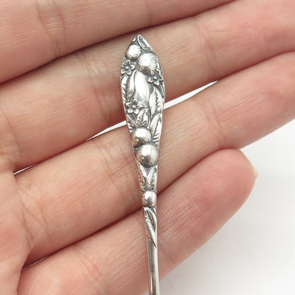 925 Sterling Silver Antique Lous David Andersen Delaware States & Cities Spoon