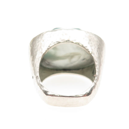 IPPOLITA 925 Sterling Silver Real Doublet MOP Rock Candy Handmade Ring Size 7.75