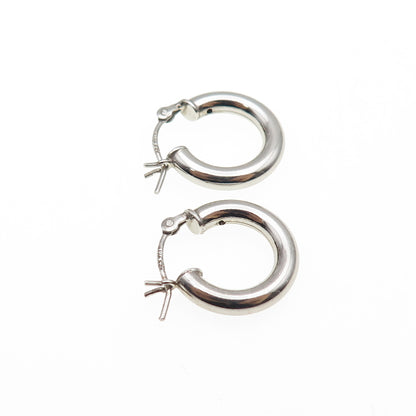925 Sterling Silver Hoop Earrings