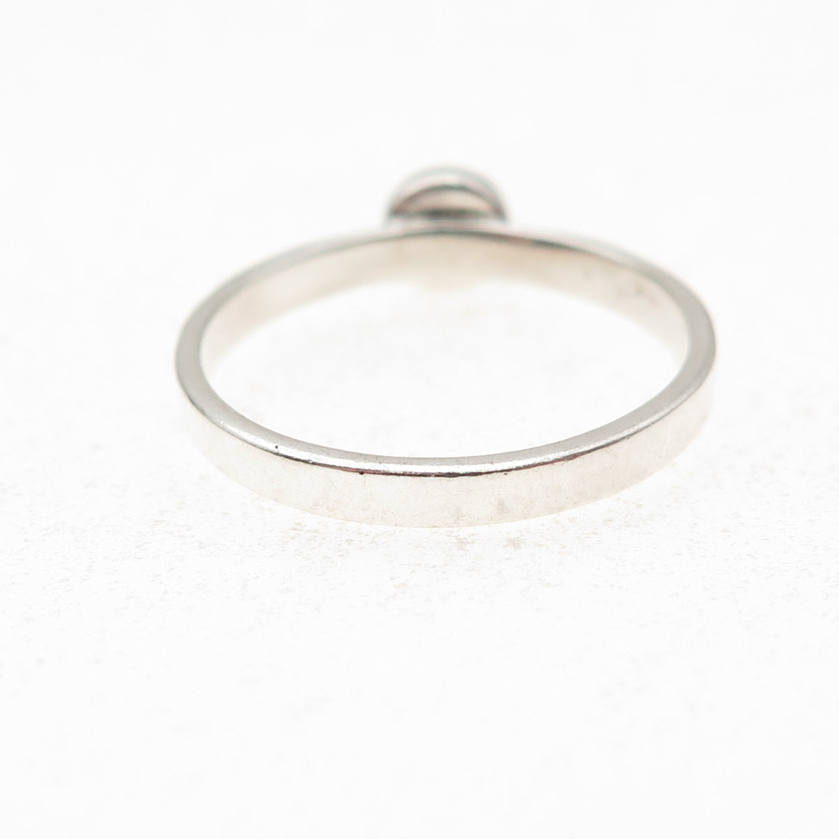 925 Sterling Silver Vintage Real Lapis Ring Size 8