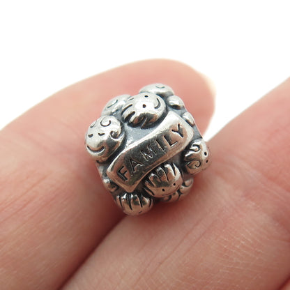 PANDORA 925 Sterling Silver Love & Family Bead Charm