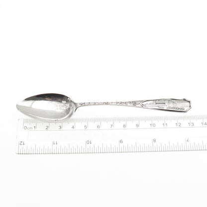 Watson Sterling Silver Antique Art Deco Atlantic City Auditorium Coffee Spoon