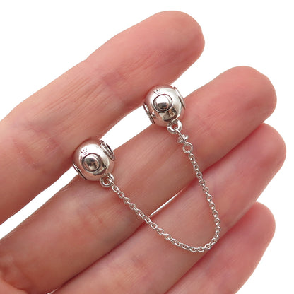 Pandora 925 Sterling Silver Moments Safety Chain