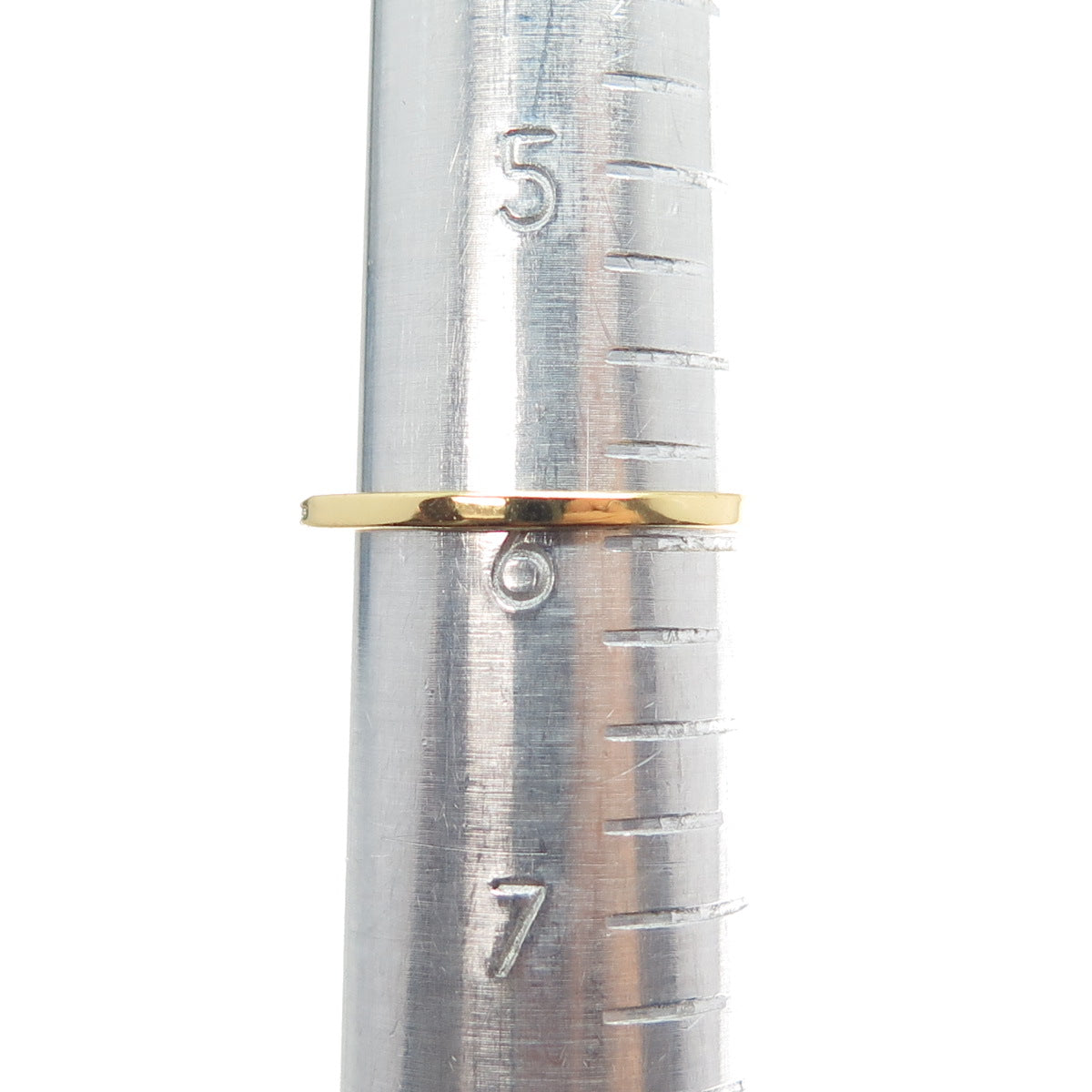 925 Sterling Silver Gold Plated Round-Cut C Z Cross Ring Size 6