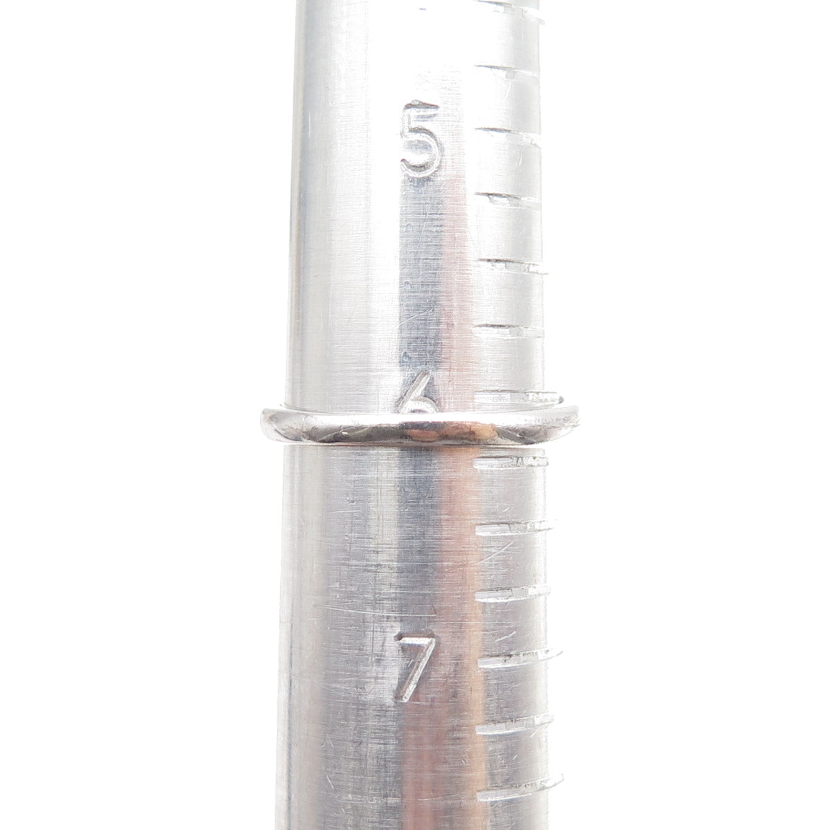 925 Sterling Silver Lab-Created Ruby & C Z Bohemian Ring Size 6.25