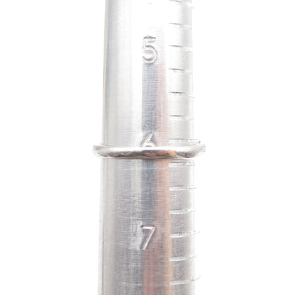 925 Sterling Silver Lab-Created Ruby & C Z Bohemian Ring Size 6.25