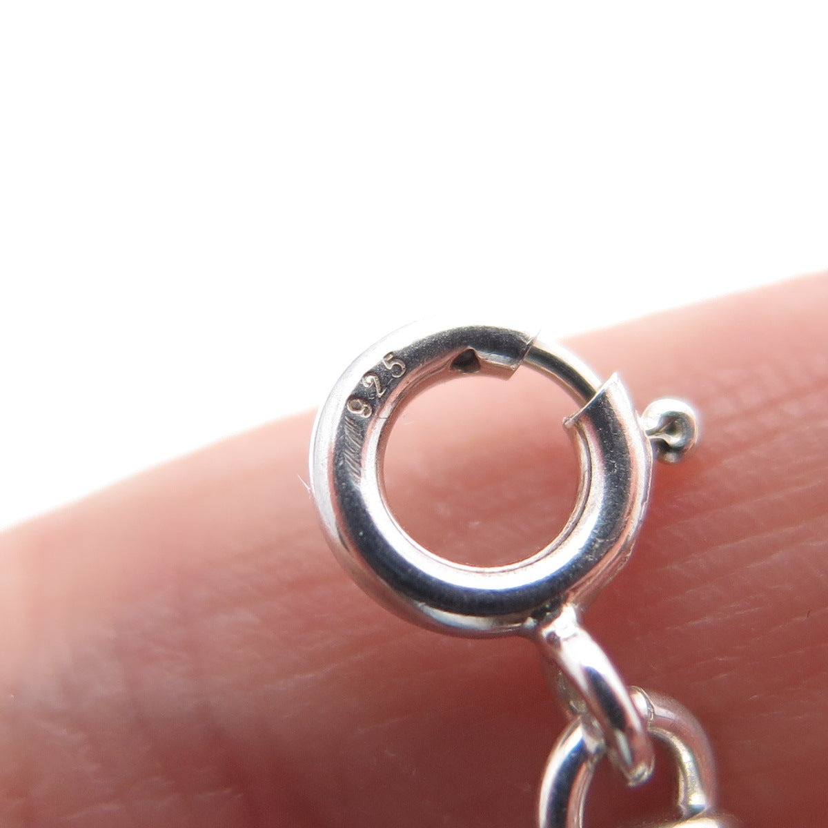 CAROLYN POLLACK Sterling Vintage Turquoise & Lapis Shoe Spring Ring Lock Pendant