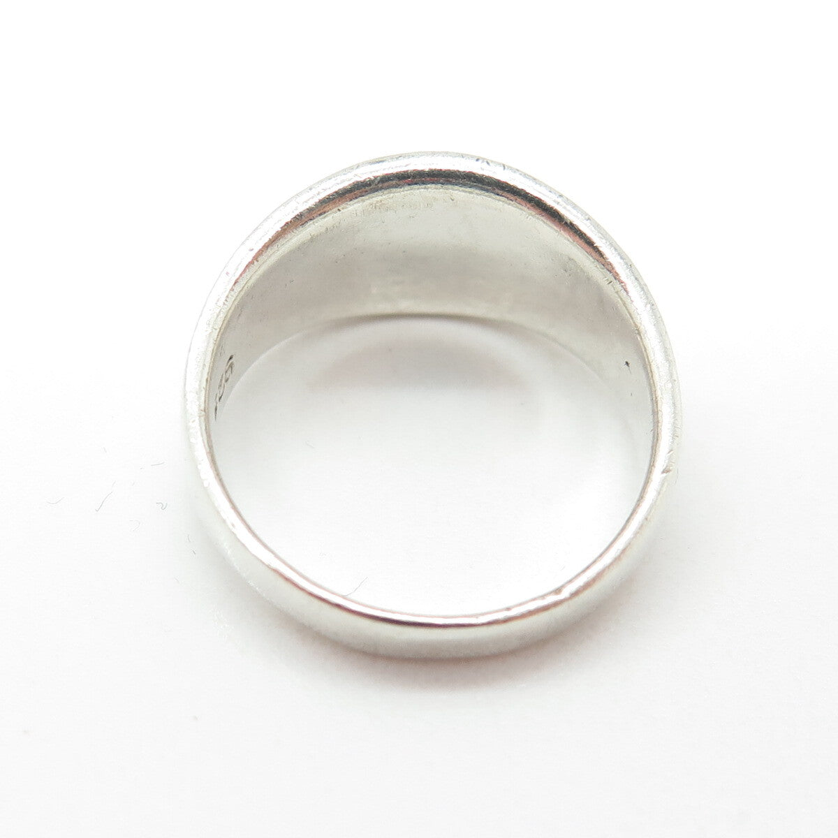 925 Sterling Silver Vintage Celtic Knot Oxidized Ring Size 6