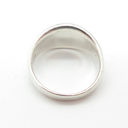 925 Sterling Silver Vintage Celtic Knot Oxidized Ring Size 6