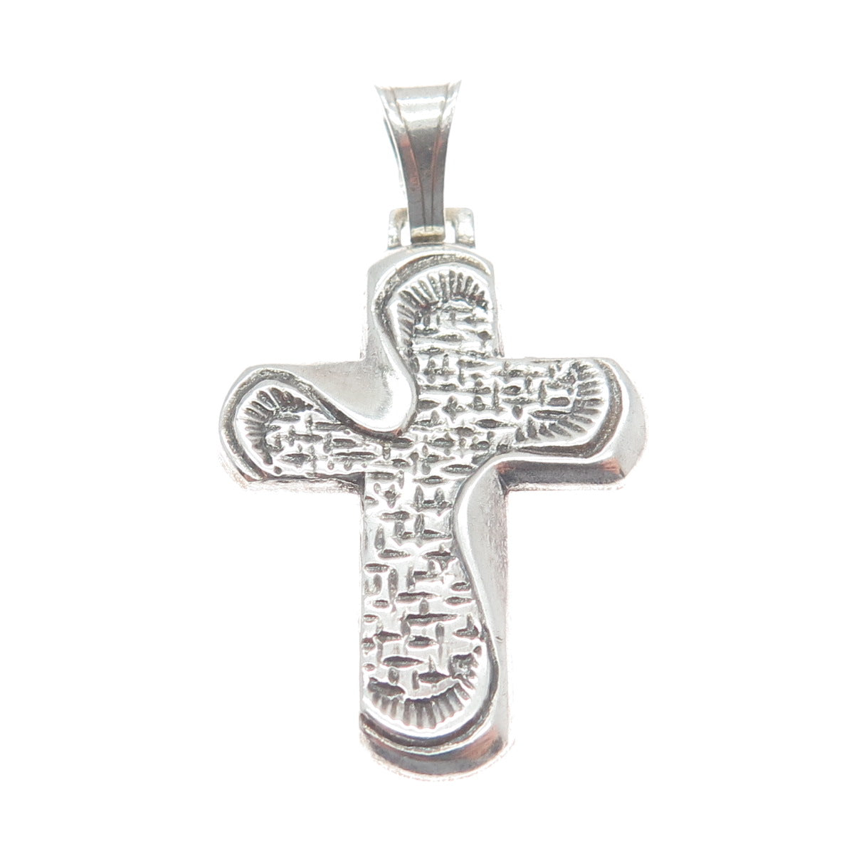 800 Silver Vintage Egypt Cross Pendant