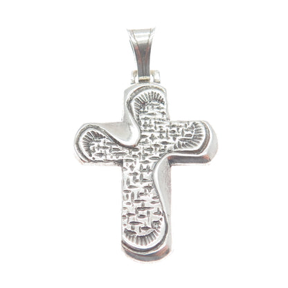 800 Silver Vintage Egypt Cross Pendant