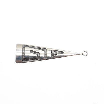 RANDALL ENDITO NAVAJO Old Pawn 925 Sterling Silver Vintage Tribal Charm Pendant