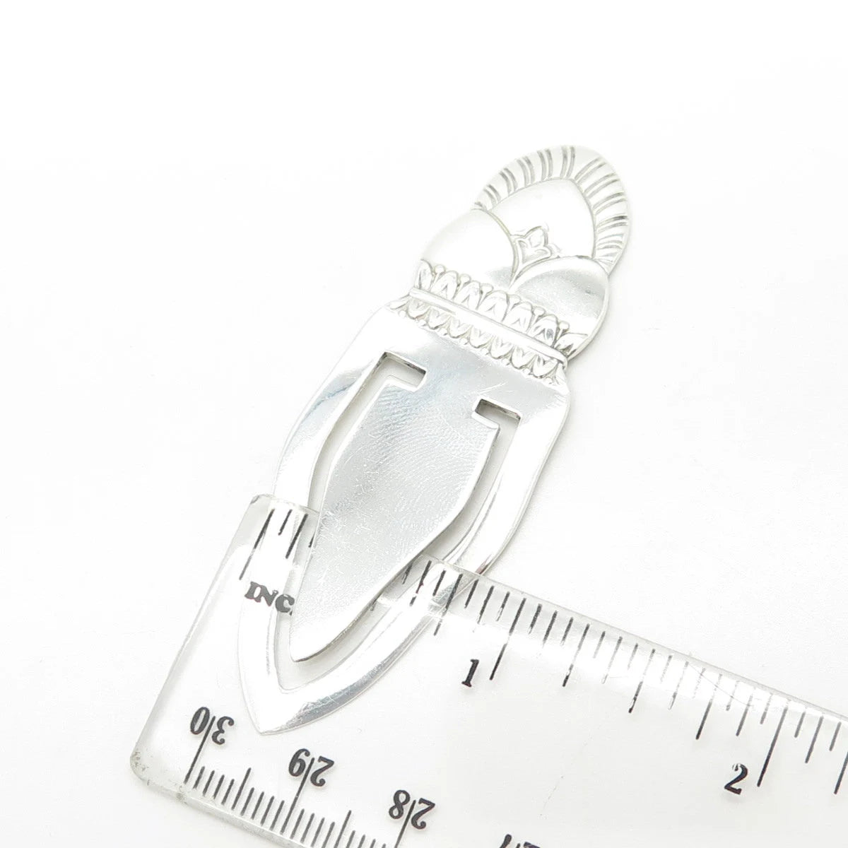 925 Sterling Silver Vintage Tribal Bookmark