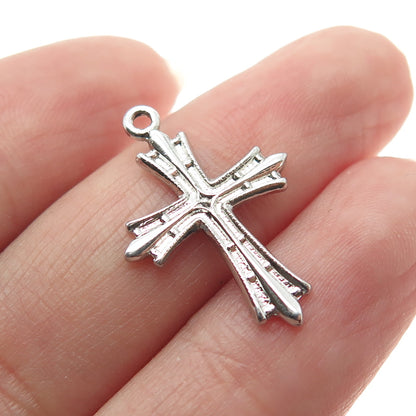 925 Sterling Silver Vintage Cross Pendant