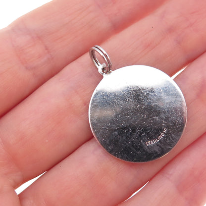 Griffith & Sons 925 Sterling Silver Vintage First Communion Charm Pendant