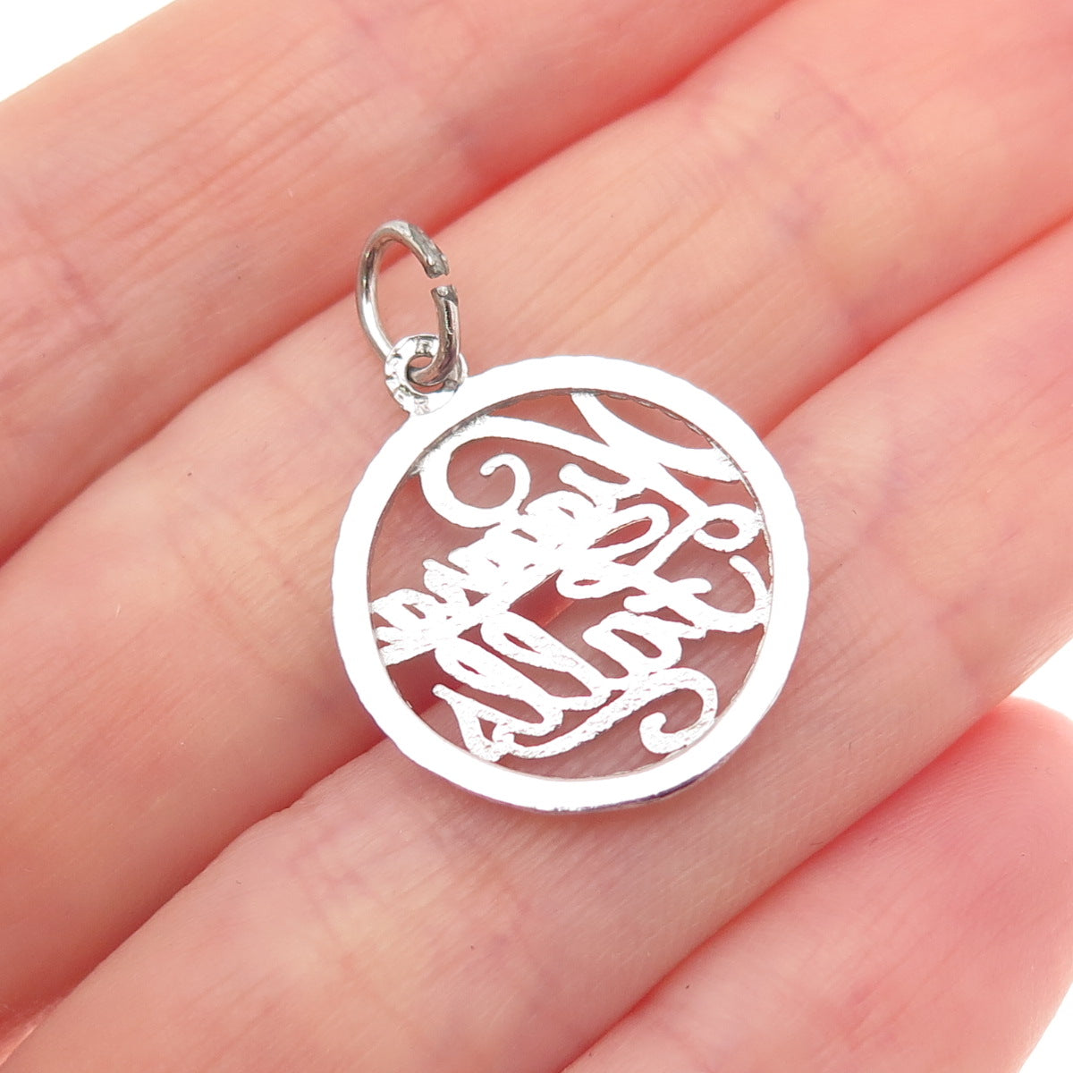 925 Sterling Silver Vintage Niagara Falls Charm Pendant