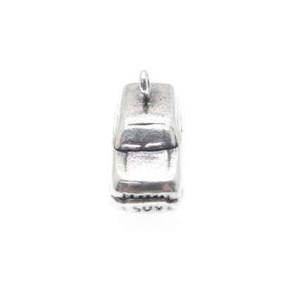 SHUBE 925 Sterling Silver Vintage SUV Car Mini Charm Pendant