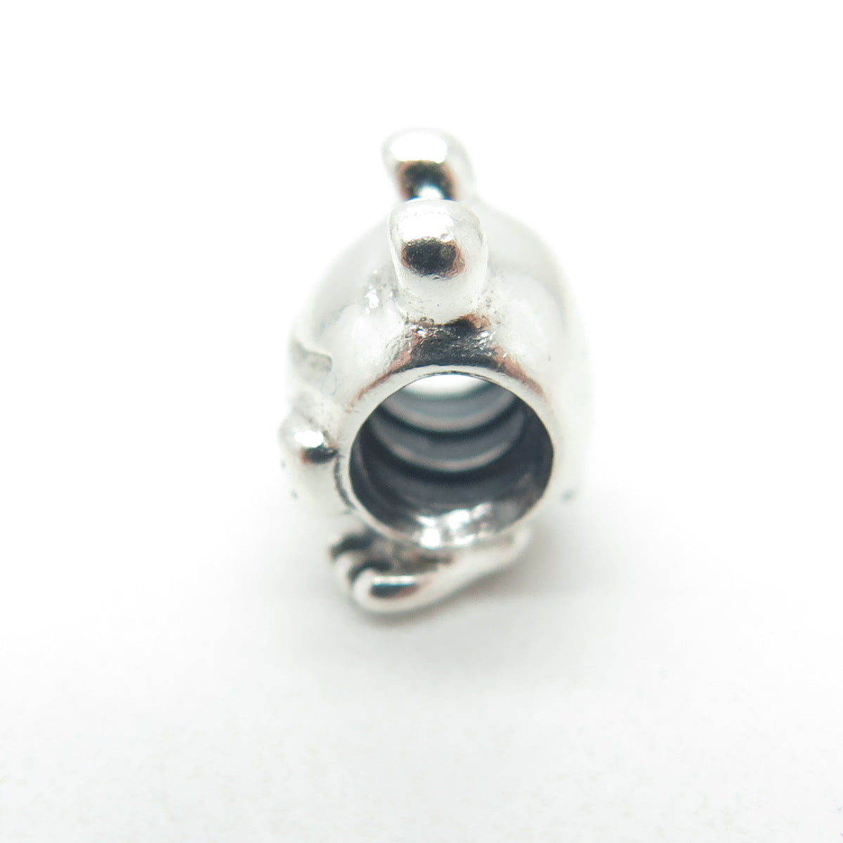 PANDORA 925 Sterling Silver Frog Bead Charm