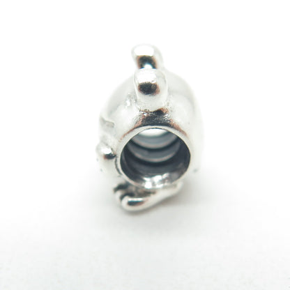 PANDORA 925 Sterling Silver Frog Bead Charm