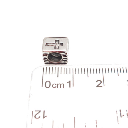 Pandora 925 Sterling Silver Bible Slide Bead Charm