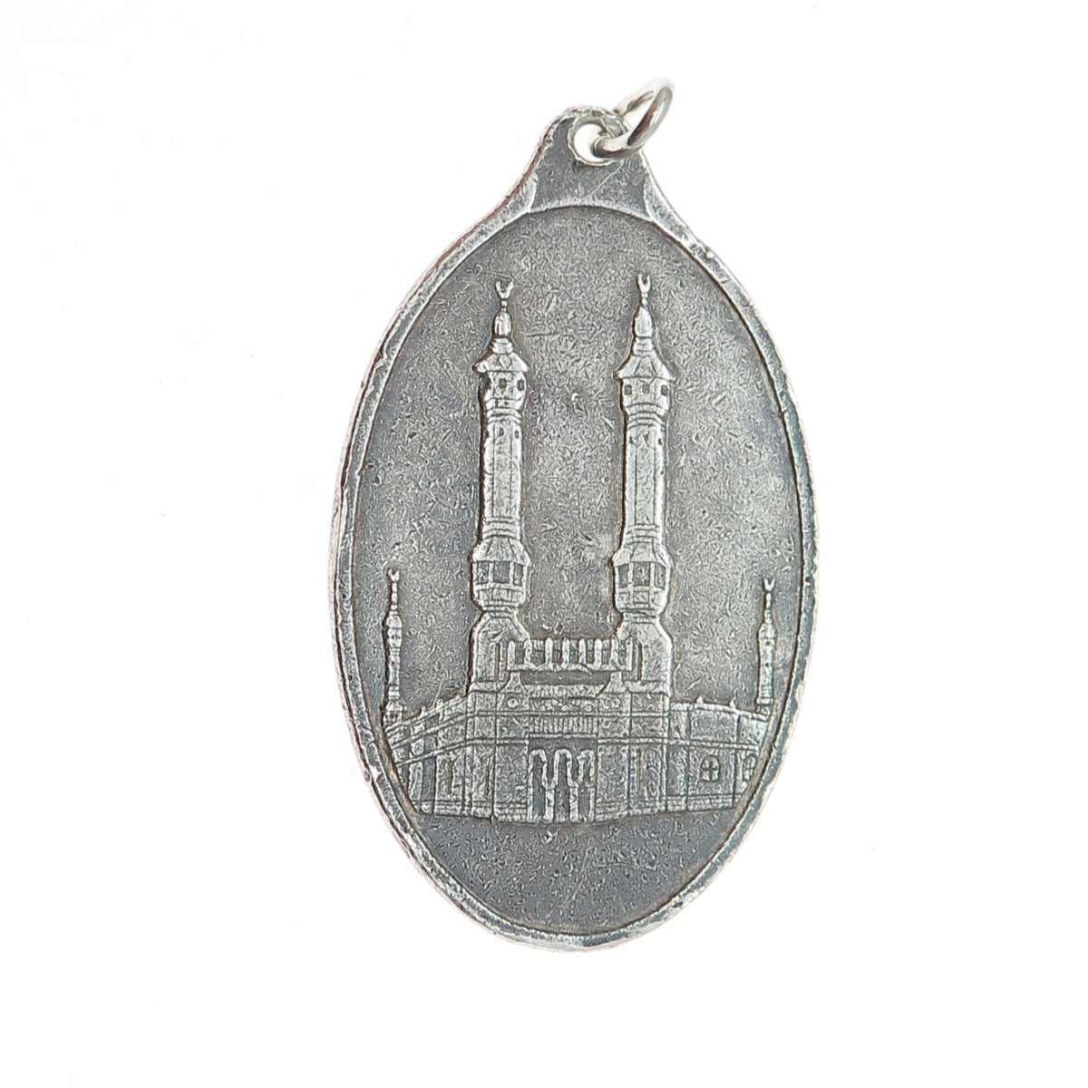 999 Fine Silver Vintage PAMP Suisse Essayeur Fondeur 15.0g Kaaba Mecca Pendant