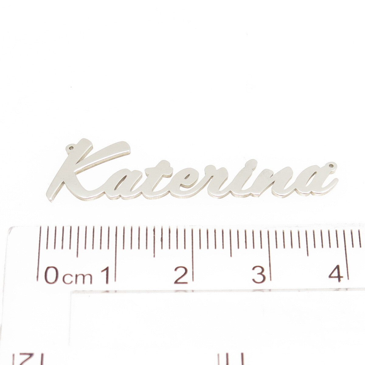 925 Sterling Silver "Katerina" Personalized Centerpiece Pendant
