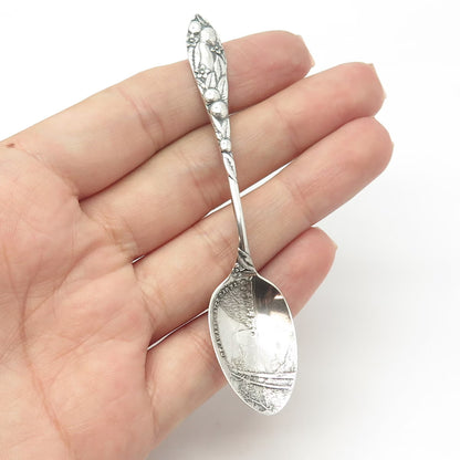 925 Sterling Silver Antique Lous David Andersen Delaware States & Cities Spoon