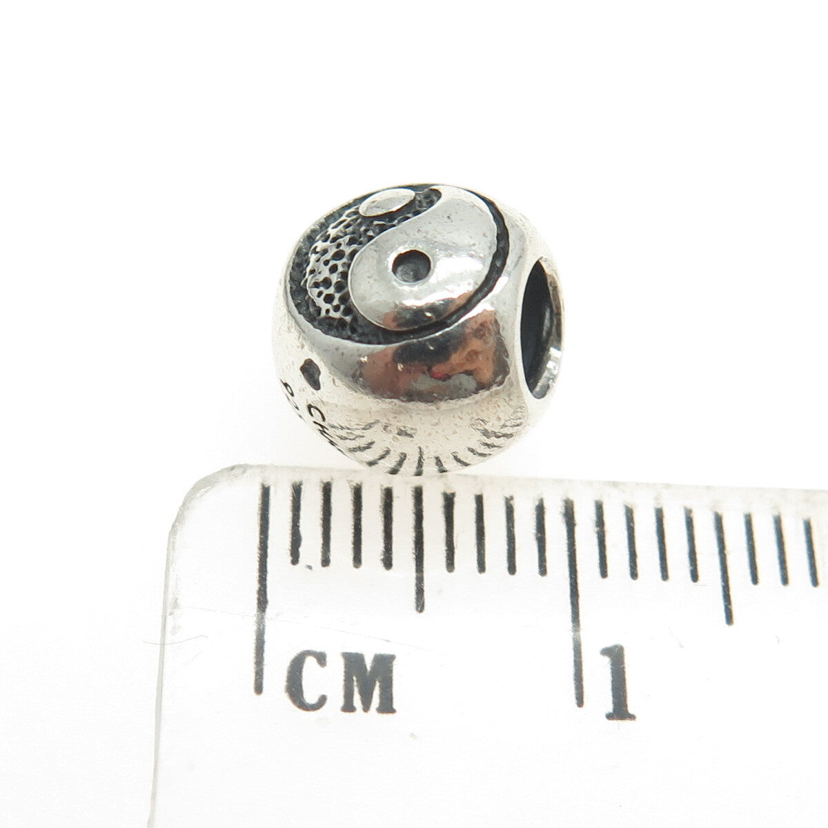 CHAMILIA 925 Sterling Silver Yin Yang Bead Charm