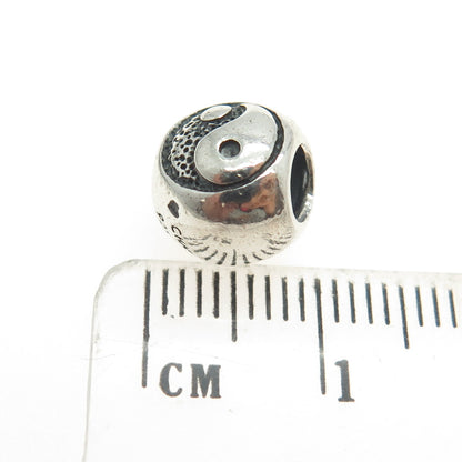 CHAMILIA 925 Sterling Silver Yin Yang Bead Charm