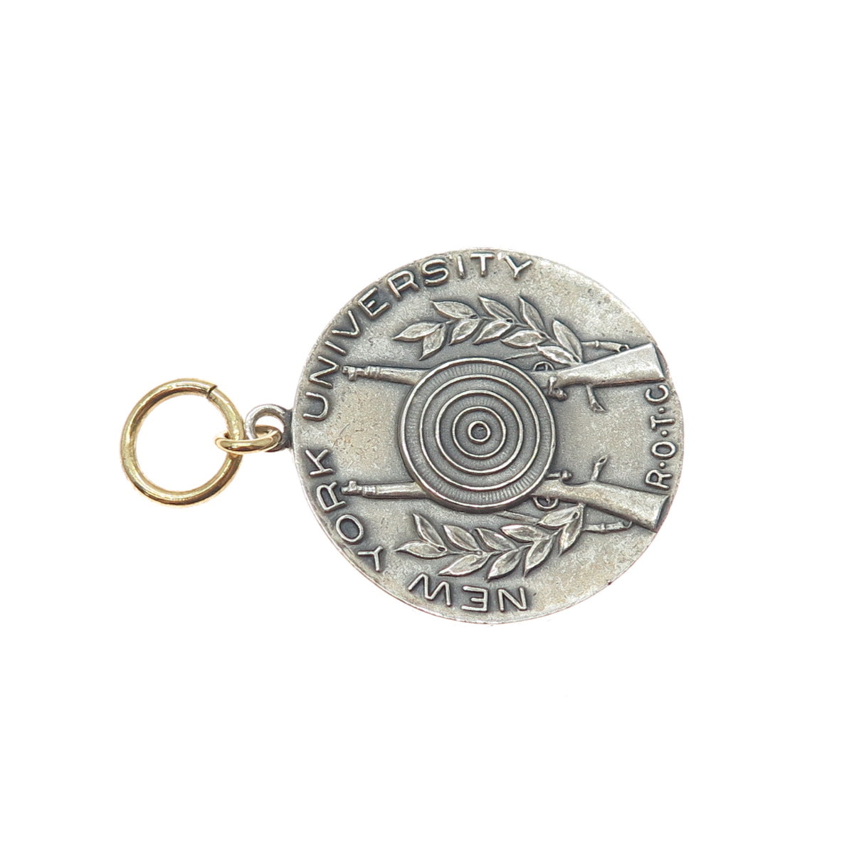BALFOUR 925 Sterling Antique 1941 NYU Reserve Officers' Training Corps Pendant