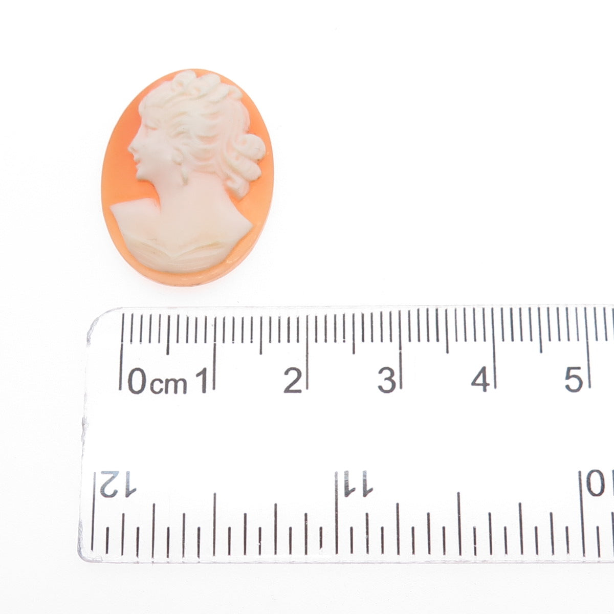 Antique Victorian Real Carved Mother-of-Pearl Lady Cameo