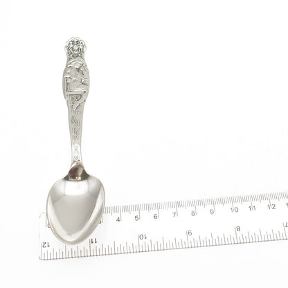 Whiting Mfg. 925 Sterling Silver Antique Art Deco New Amsterdam Coffee Spoon