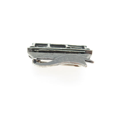 VVW 1997 925 Sterling Vintage 25 Years Anniversary House Oxidized Brooch