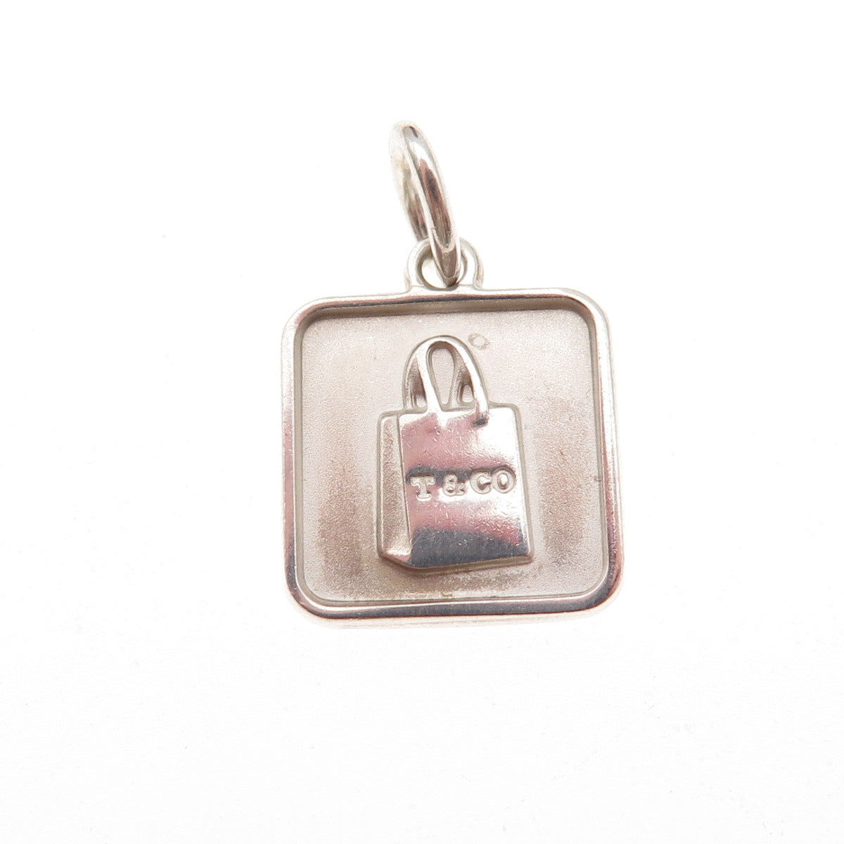 Tiffany & Co. 925 Sterling Silver 2012 Lexicon Bag Charm Pendant
