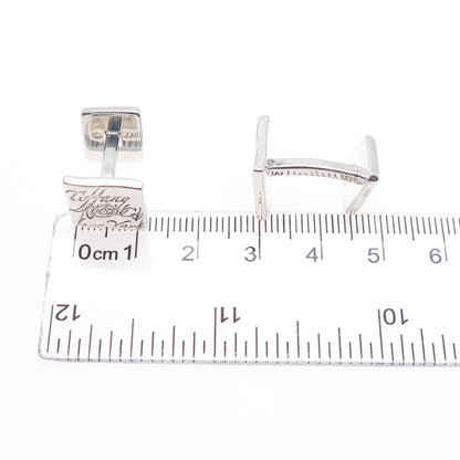 TIFFANY & CO. 925 Sterling Silver Vintage New York Cufflinks