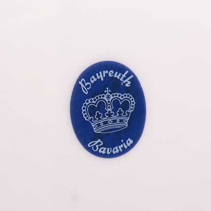 ROYAL BAYREUTH BAVARIA Antique Napoleon'S Wife Josephine Porcelain Cabinet Plate