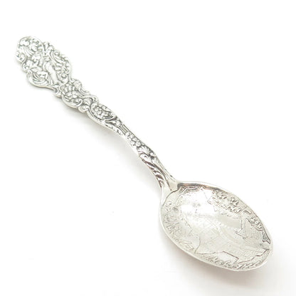 925 Sterling Silver Antique Victorian Gorham Versailles - 1888 Handmade Spoon