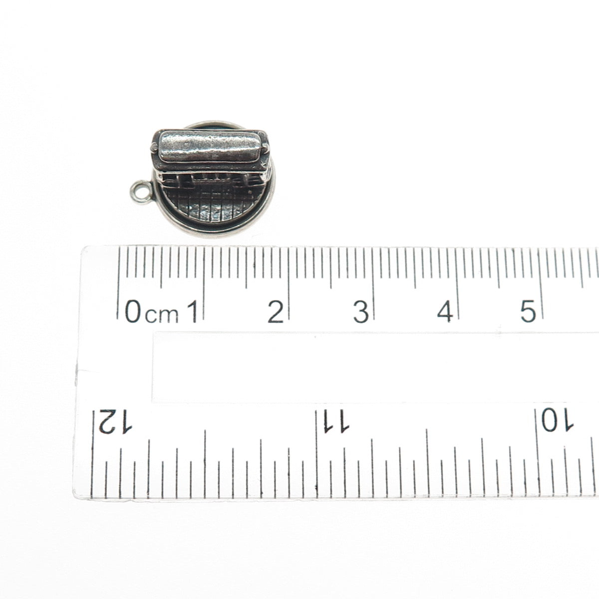 BELL TRADING POST 925 Sterling Silver Vintage SF Cable Car Mini 3D Charm Pendant