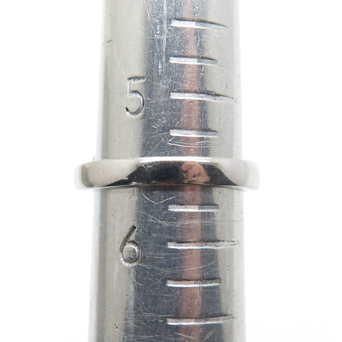 925 Sterling Silver Real Round-Cut Black Spinel Heart Ring Size 5.5